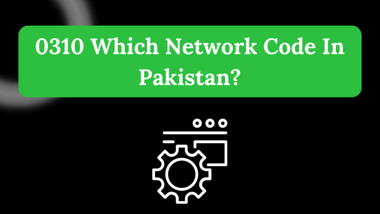 0310 Which Network Code