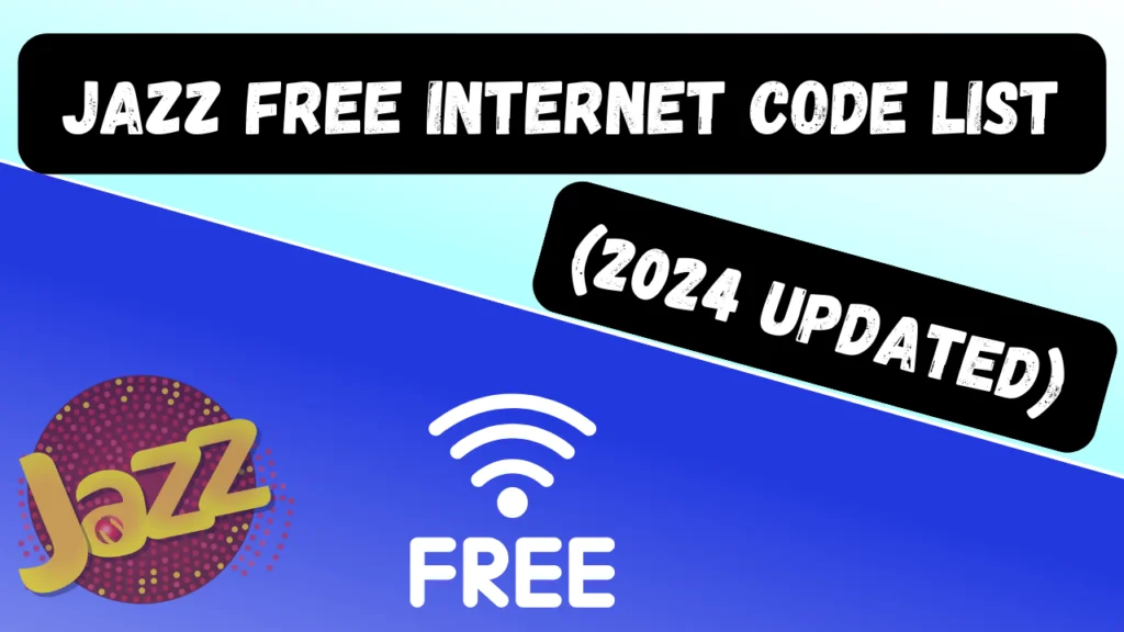 Jazz Free Internet Code