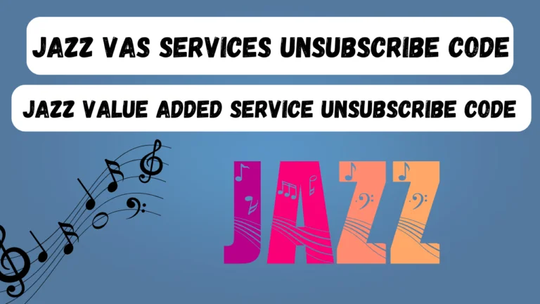 Jazz-VAS-Services-Unsubscribe-Code