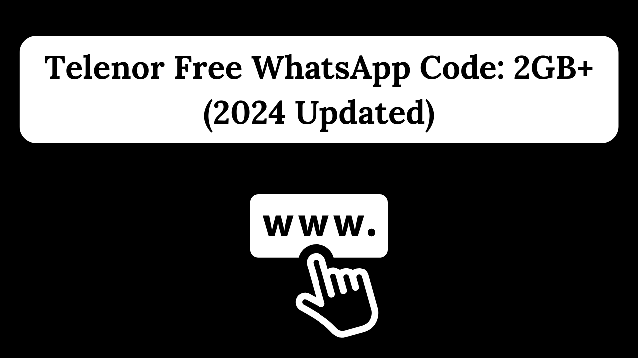 Telenor-Free-WhatsApp-Code