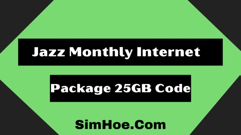 Jazz-Monthly-Internet-Package-25GB-Code